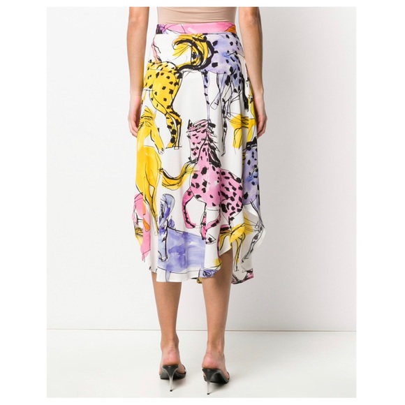 Stella McCartney Horse Print Skirt, Size 38, NWT - Picture 3 of 15